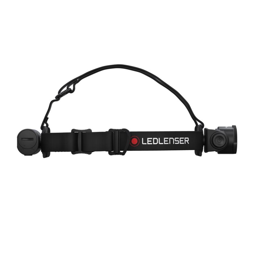 Ledlenser H7R CORE - Επαναφορτιζόμενος φακός κεφαλής LED με ρυθμιζόμενη φωτεινότητα, 4800 mAh, IP67, 1000 lm, 65 ώρες, μαύρο