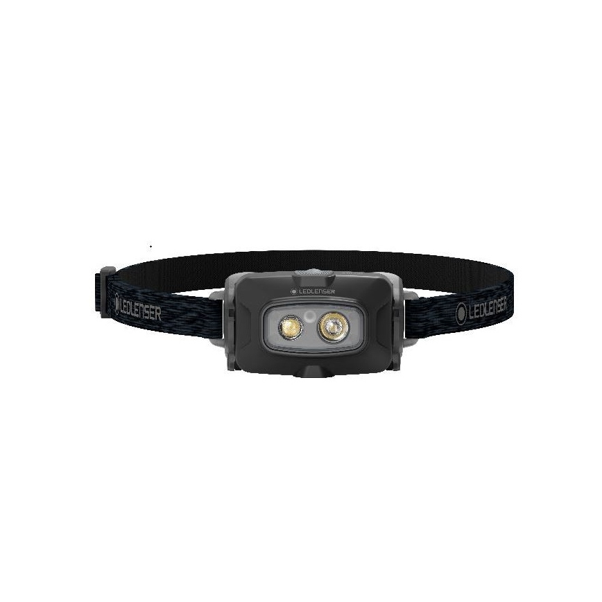 Ledlenser HF4R Core - Ρυθμιζόμενος επαναφορτιζόμενος φακός κεφαλής LED/1000 mAh IP68 500 lm 35 h μαύρος