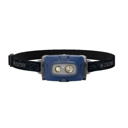 Ledlenser HF4R Core - LED Ρυθμιζόμενος επαναφορτιζόμενος φακός κεφαλής LED/1000 mAh IP68 500 lm 35 h μπλε