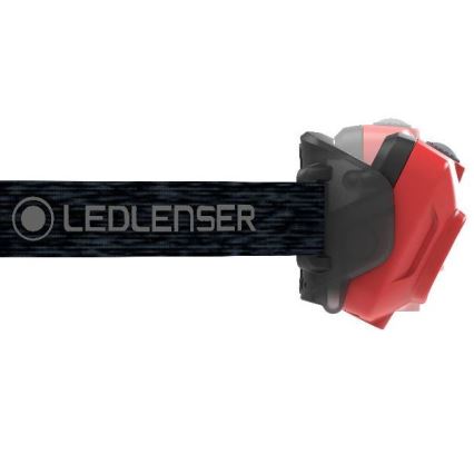 Ledlenser HF4R Core - LED Επαναφορτιζόμενος φακός κεφαλής με ρύθμιση φωτεινότητας LED/1000 mAh IP68 500 lm 35 h κόκκινο
