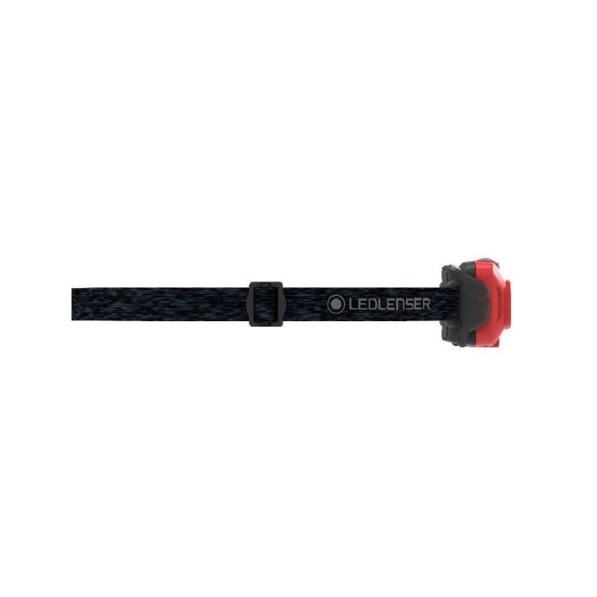 Ledlenser HF4R Core - LED Επαναφορτιζόμενος φακός κεφαλής με ρύθμιση φωτεινότητας LED/1000 mAh IP68 500 lm 35 h κόκκινο