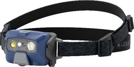 Ledlenser HF6R Core - Ρυθμιζόμενος επαναφορτιζόμενος φακός κεφαλής LED/2000 mAh IP68 800 lm 60 h μπλε
