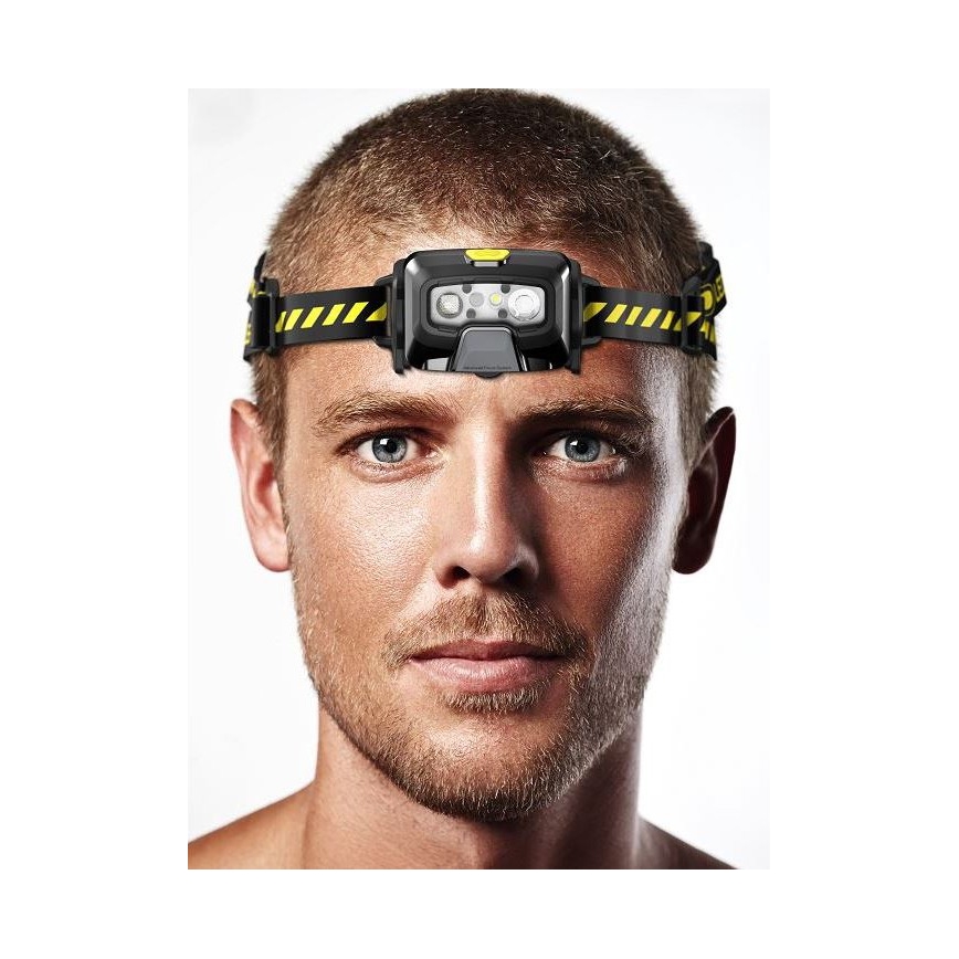 Ledlenser HF6R Work - Ρυθμιζόμενος επαναφορτιζόμενος φακός κεφαλής LED/2000 mAh IP68 800 lm 60 h μαύρο