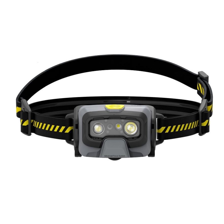 Ledlenser HF6R Work - Ρυθμιζόμενος επαναφορτιζόμενος φακός κεφαλής LED/2000 mAh IP68 800 lm 60 h μαύρο