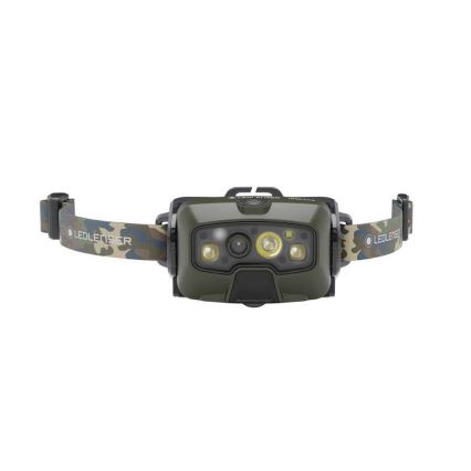 Ledlenser HF8R Core RGB - LED Ρυθμιζόμενος επαναφορτιζόμενος φακός κεφαλής LED/3700 mAh IP68 1600 lm 90h πράσινο