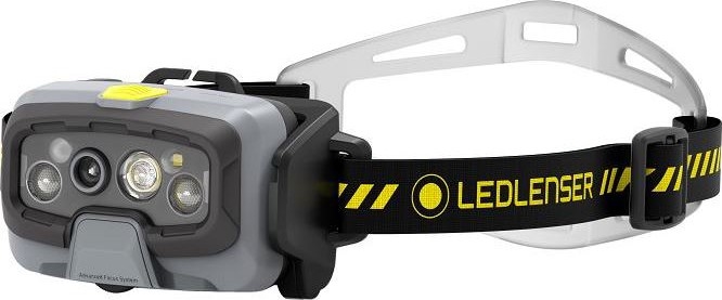 Ledlenser HF8R Work - Επαναφορτιζόμενος ρυθμιζόμενος LED φακός κεφαλής LED/3700 mAh IP68 1600 lm 90 h μαύρος