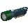 Ledlenser KIDBEAM4 DINO - φακός LED για παιδιά με ρυθμιζόμενη φωτεινότητα, τροφοδοσία 2xAAA, IP44, πράσινος