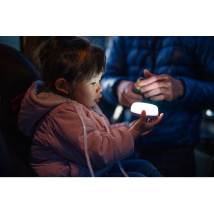Ledlenser KIDCAMP6 DINO - ρυθμιζόμενο φορητό LED φωτιστικό LED/3xAAA IP44 πράσινο