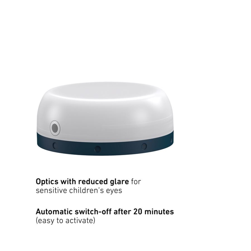 Ledlenser KIDCAMP6 DINO - ρυθμιζόμενο φορητό LED φωτιστικό LED/3xAAA IP44 πράσινο