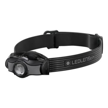 Ledlenser MH3 - Ρυθμιζόμενος LED φακός κεφαλής LED/1xAA IP54 200 lm 35 h μαύρος