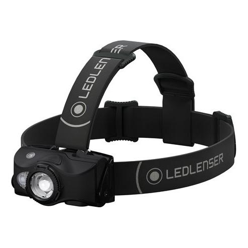Ledlenser MH8 - Ρυθμιζόμενος επαναφορτιζόμενος φακός κεφαλής LED/2xAA/1550 mAh IP54 600 lm 60 h μαύρο