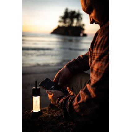 Ledlenser ML6 CONNECT WARM LIGHT - Ρυθμιζόμενο επαναφορτιζόμενο LED φανάρι LED/3000 mAh IP66 750 lm + τηλεχειριστήριο