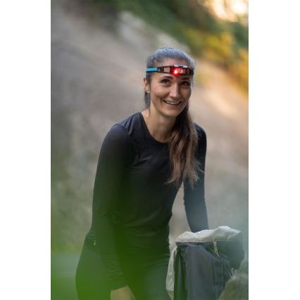 Ledlenser NEO1R - Επαναφορτιζόμενος φακός κεφαλής LED με ρυθμιζόμενη φωτεινότητα, 730 mAh, IP67, 250 lm, 15 h, μπλε