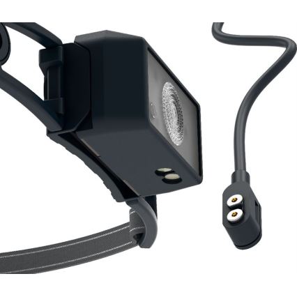 Ledlenser NEO1R - Ρυθμιζόμενος επαναφορτιζόμενος φακός κεφαλής LED, 730 mAh, IP67, 250 lm, 15 ώρες, μαύρο