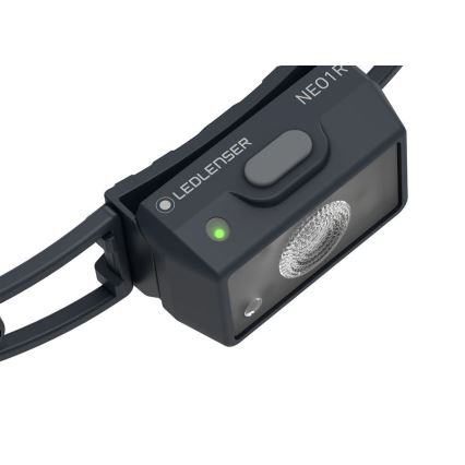 Ledlenser NEO1R - Ρυθμιζόμενος επαναφορτιζόμενος φακός κεφαλής LED, 730 mAh, IP67, 250 lm, 15 ώρες, μαύρο