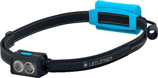 Ledlenser NEO3 - Φακός κεφαλής LED με ρύθμιση φωτεινότητας, 3xAAA, IP54, 400 lm, 20 h, μπλε