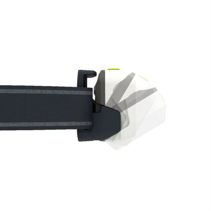 Ledlenser NEO3 - Φακός κεφαλής LED με ρύθμιση φωτεινότητας LED/3xAAA IP54 400 lm 20 h μαύρο/λευκό