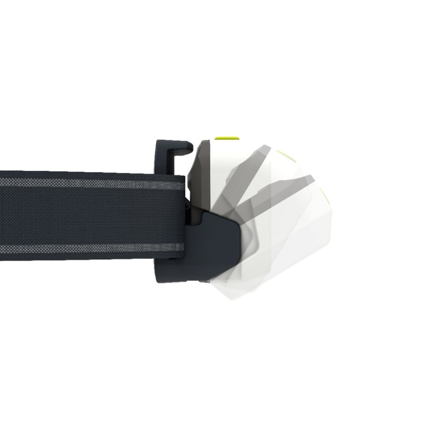 Ledlenser NEO3 - Φακός κεφαλής LED με ρύθμιση φωτεινότητας LED/3xAAA IP54 400 lm 20 h μαύρο/λευκό
