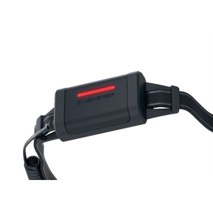Ledlenser NEO5R - Ρυθμιζόμενος επαναφορτιζόμενος LED φακός κεφαλής LED/1800 mAh IP54 600 lm 35 ώρες μαύρο/λευκό