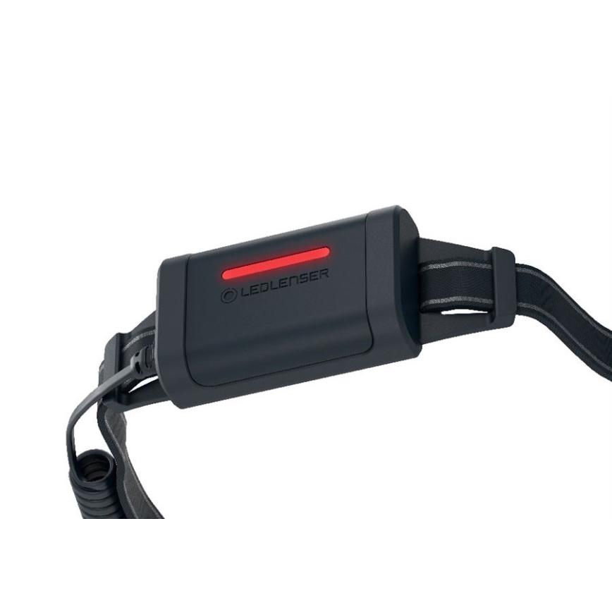 Ledlenser NEO5R - Ρυθμιζόμενος επαναφορτιζόμενος LED φακός κεφαλής LED/1800 mAh IP54 600 lm 35 ώρες μαύρο/λευκό