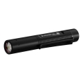 Ledlenser P2R - ρυθμιζόμενος επαναφορτιζόμενος φακός LED/1xAAA/300 mAh IP54 200 lm 8 h μαύρος