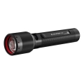 Ledlenser P6R - Επαναφορτιζόμενος φακός LED με ρύθμιση φωτεινότητας / 3000 mAh IP68 1200 lm 65 h μαύρος