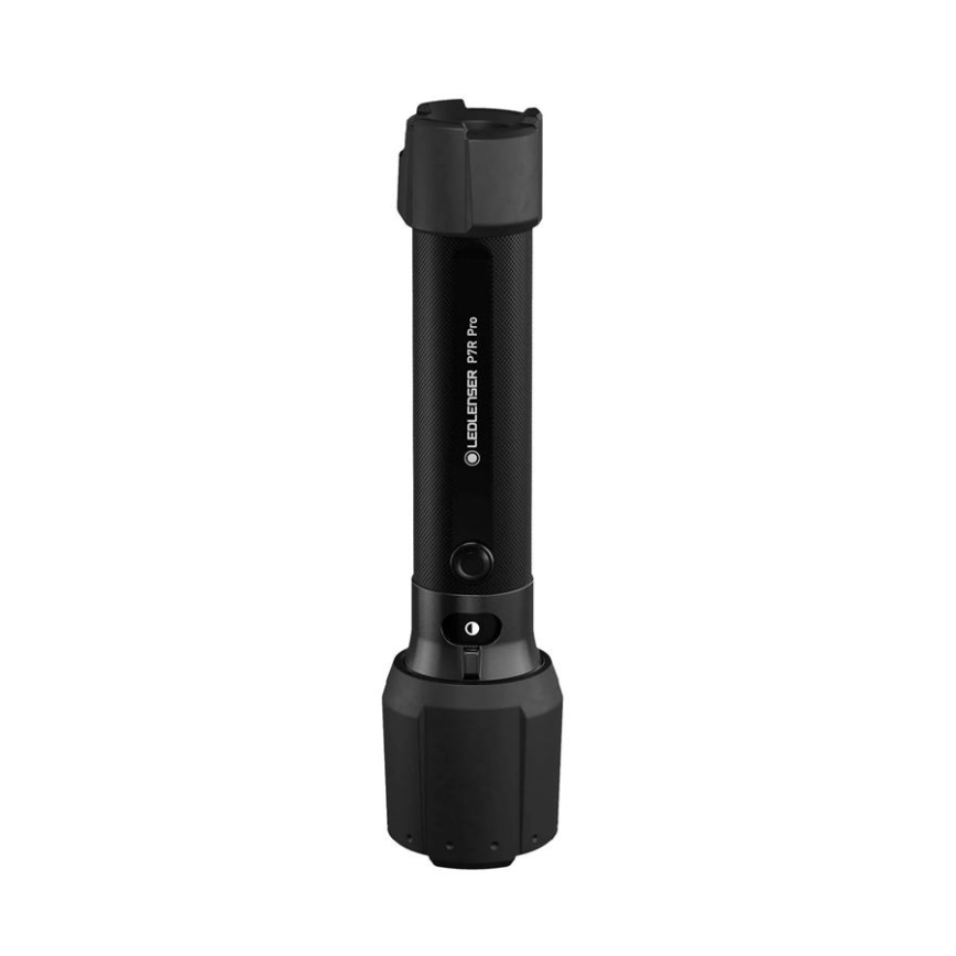 Ledlenser P7R PRO - Επαναφορτιζόμενος LED φακός με ρυθμιζόμενη φωτεινότητα, 4600 mAh, IP68, 2000 lm, 60 h, μαύρος
