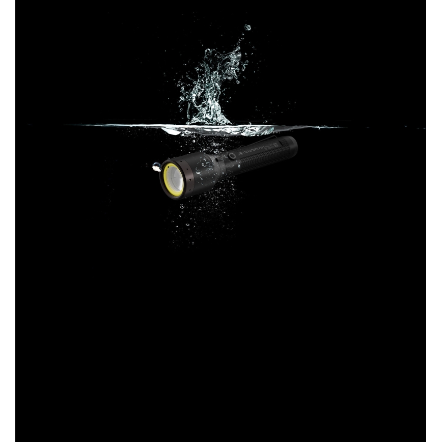 Ledlenser P9R Core - Ρυθμιζόμενος επαναφορτιζόμενος LED φακός, 4800 mAh, IP68, 1000 lm, 20 h