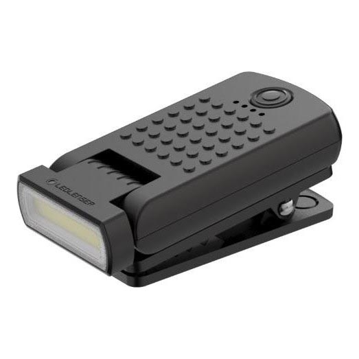 Ledlenser W1R - LED επαναφορτιζόμενος φακός εργασίας με κλιπ και ρύθμιση φωτεινότητας LED/740 mAh IP54 220 lm