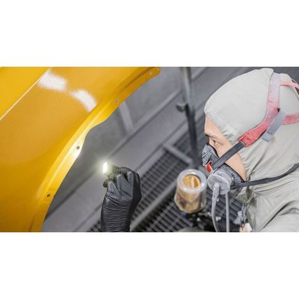 Ledlenser W1R - LED επαναφορτιζόμενος φακός εργασίας με κλιπ και ρύθμιση φωτεινότητας LED/740 mAh IP54 220 lm