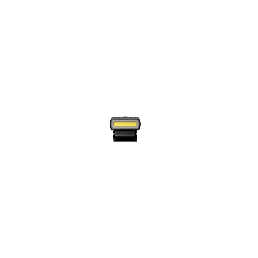 Ledlenser W1R - LED επαναφορτιζόμενος φακός εργασίας με κλιπ και ρύθμιση φωτεινότητας LED/740 mAh IP54 220 lm