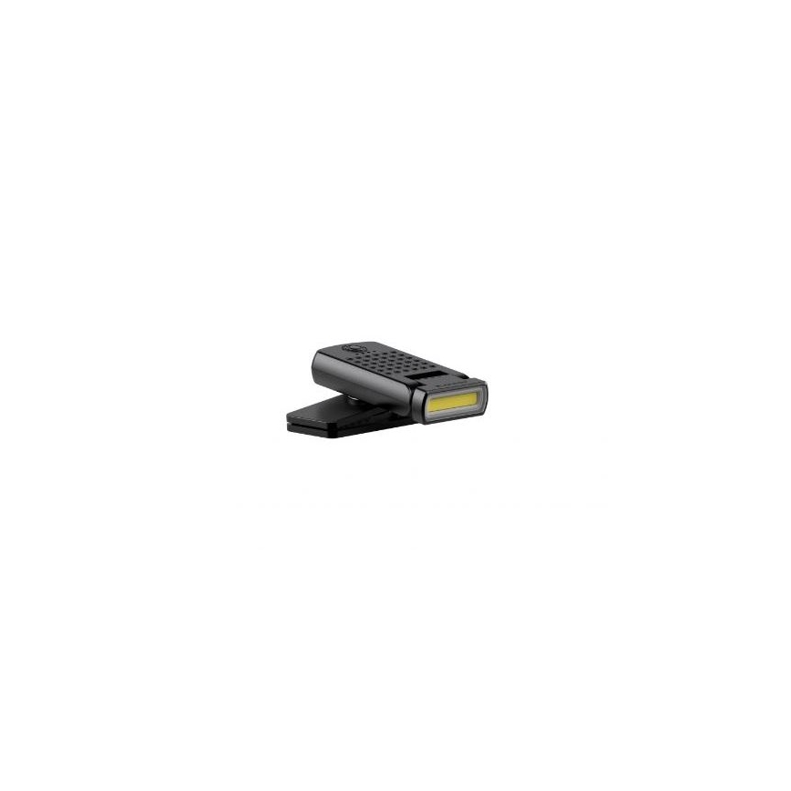 Ledlenser W1R - LED επαναφορτιζόμενος φακός εργασίας με κλιπ και ρύθμιση φωτεινότητας LED/740 mAh IP54 220 lm