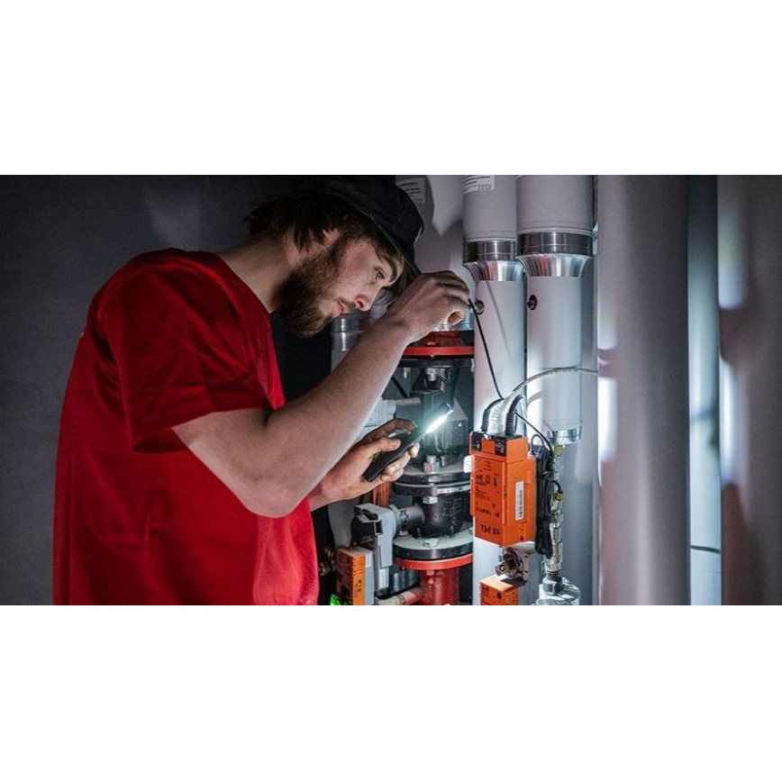 Ledlenser W2R - LED Ρυθμιζόμενος επαναφορτιζόμενος επαγγελματικός φακός εργασίας LED/630 mAh IP54 220 lm