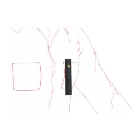 Ledlenser W4R - Ρυθμιζόμενος επαναφορτιζόμενος φακός εργασίας LED, 760 mAh, IP54, 220 lm