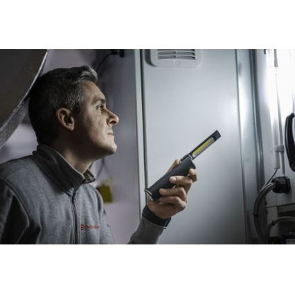 Ledlenser W6R - Ρυθμιζόμενος επαναφορτιζόμενος φακός εργασίας LED/2500 mAh IP54 500 lm 10 h