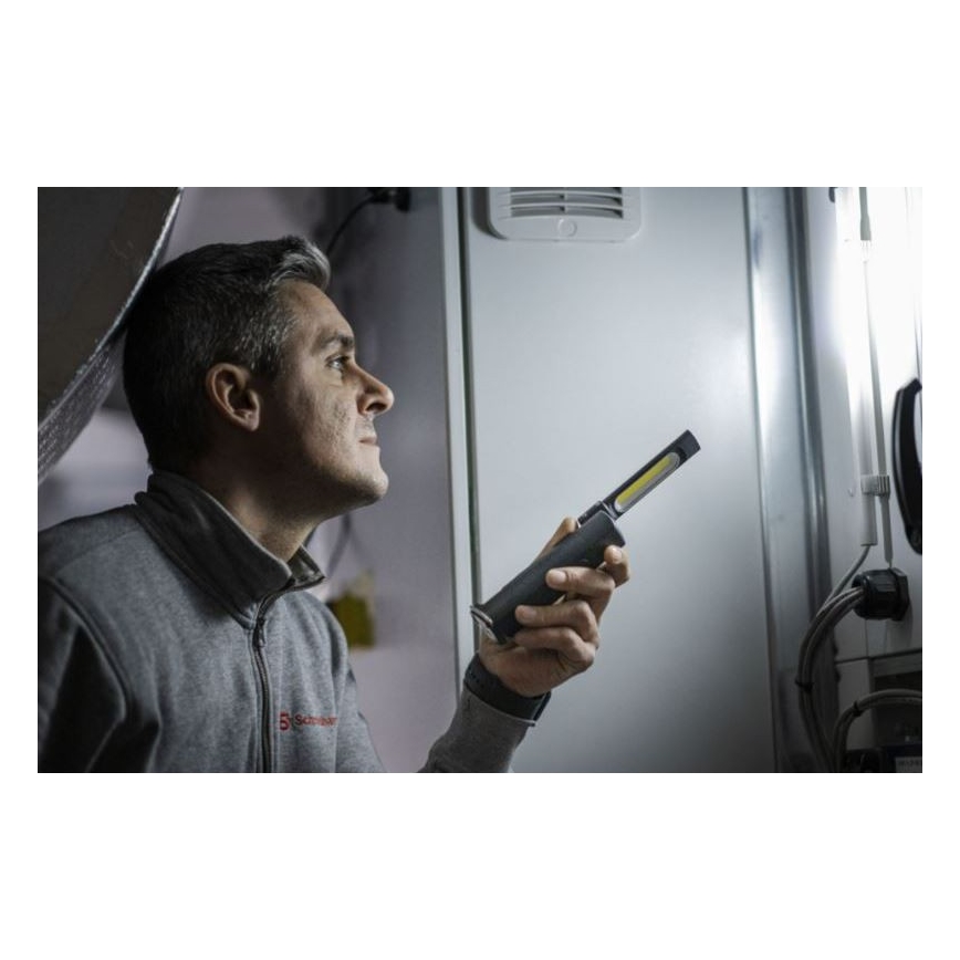 Ledlenser W6R - Ρυθμιζόμενος επαναφορτιζόμενος φακός εργασίας LED/2500 mAh IP54 500 lm 10 h