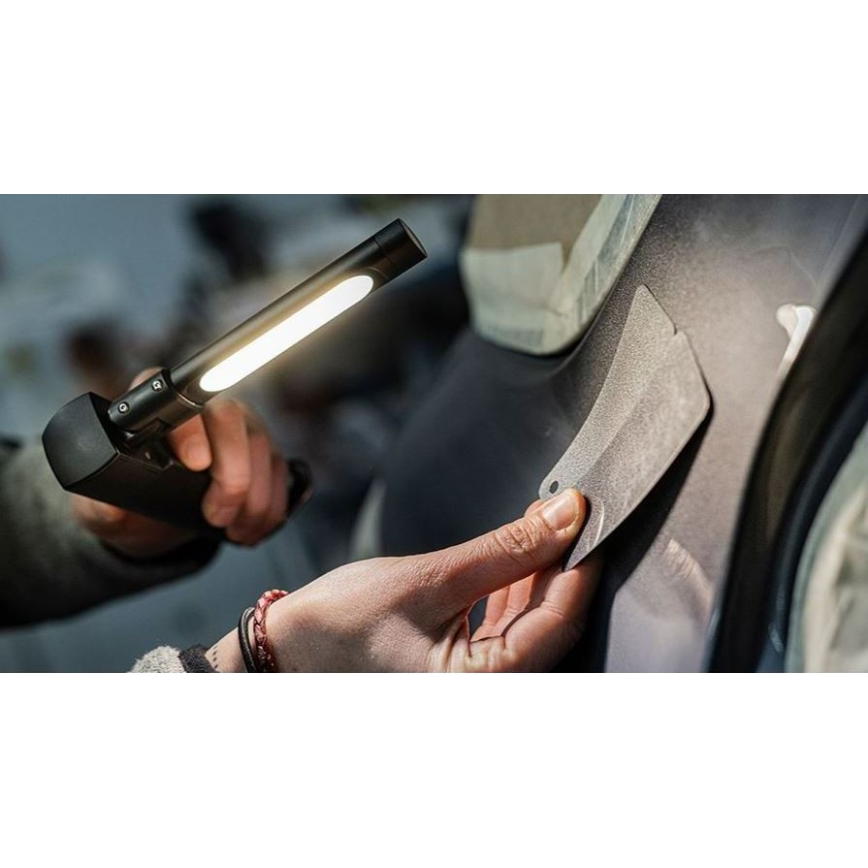 Ledlenser W7R - Επαναφορτιζόμενος φακός εργασίας LED με ρύθμιση έντασης φωτός LED/2500 mAh IP54 600 lm