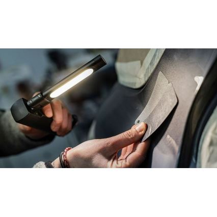 Ledlenser W7R - Επαναφορτιζόμενος φακός εργασίας LED με ρύθμιση έντασης φωτός LED/2500 mAh IP54 600 lm