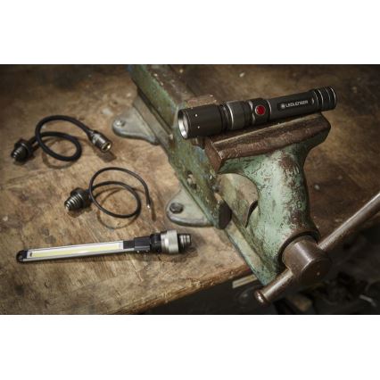 Ledlenser WORKERS FRIEND - Επαναφορτιζόμενος LED φακός με ρύθμιση φωτεινότητας LED/2500 mAh 280 lm 80 h μαύρος