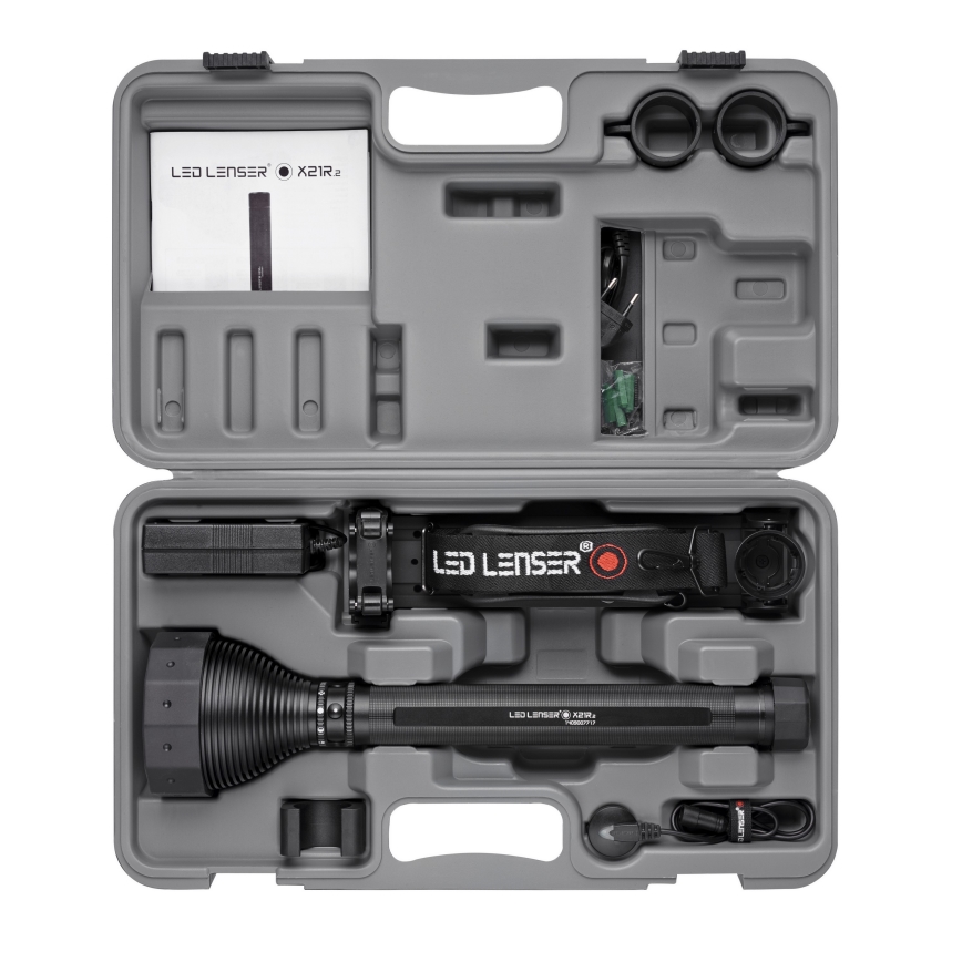 Ledlenser X21R - Ρυθμιζόμενος επαναφορτιζόμενος φακός LED/5000 mAh IP54 5000 lm 40 h