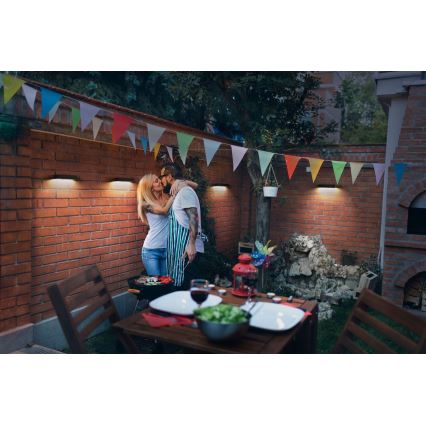 Ledvance - LED ηλιακό φωτιστικό τοίχου με αισθητήρα κίνησης και λυκόφωτος ENDURA SOLAR LED/6W/4,2V 3000 mAh IP65