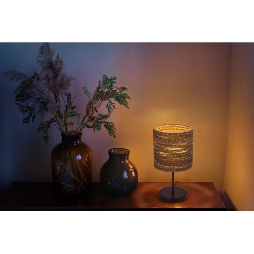 Ledvance - Eπιτραπέζιο φωτιστικό DECOR CARDBOARD 1xE27/15W/230V διάμετρος 20 cm