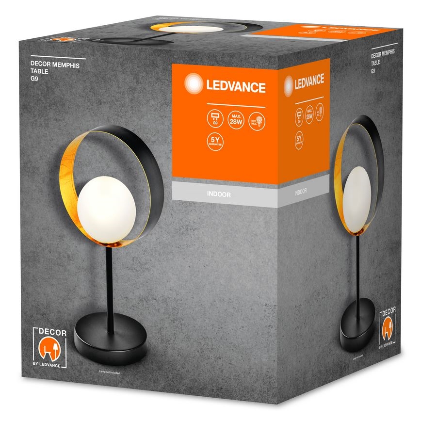 Ledvance - Eπιτραπέζια λάμπα DECOR MEMPHIS 1xG9/28W/230V