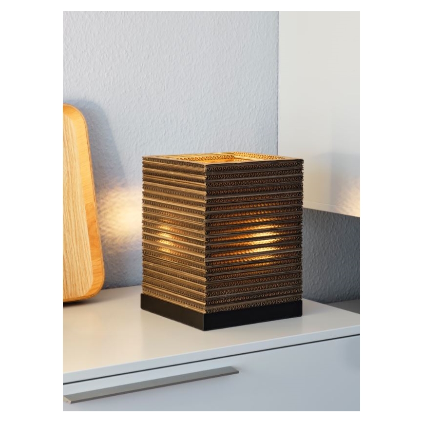 Ledvance - Eπιτραπέζιο φωτιστικό DECOR CARDBOARD 1xE27/15W/230V 20x20 cm