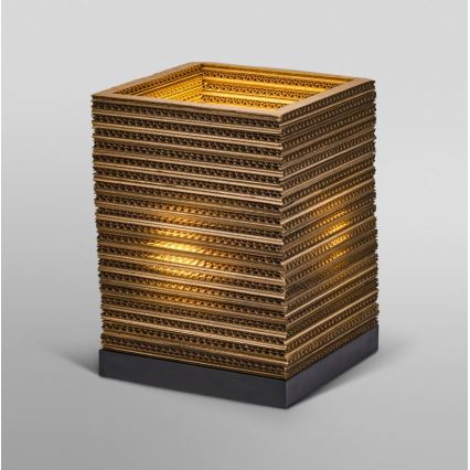 Ledvance - Eπιτραπέζιο φωτιστικό DECOR CARDBOARD 1xE27/15W/230V 20x20 cm