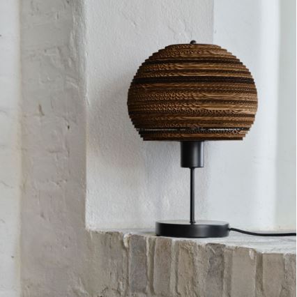 Ledvance - Eπιτραπέζιο φωτιστικό DECOR CARDBOARD 1xE27/15W/230V διάμετρος 26 cm