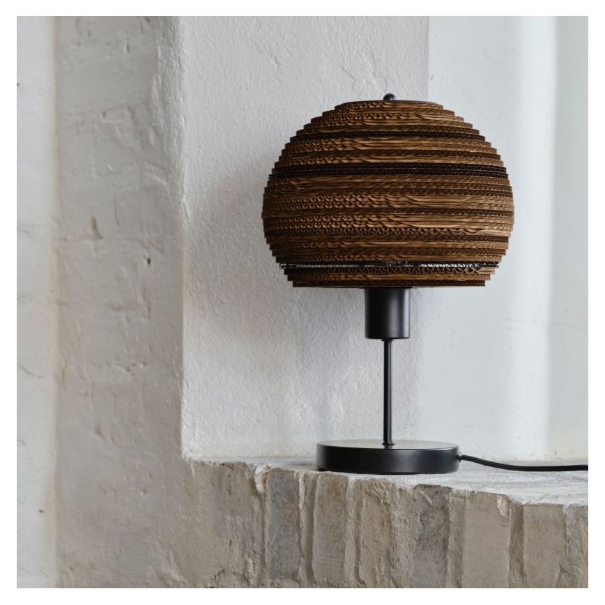 Ledvance - Eπιτραπέζιο φωτιστικό DECOR CARDBOARD 1xE27/15W/230V διάμετρος 26 cm