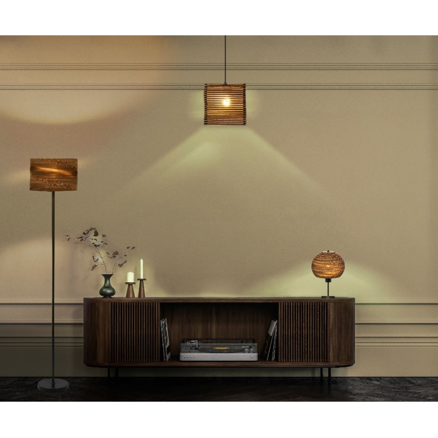 Ledvance - Eπιτραπέζιο φωτιστικό DECOR CARDBOARD 1xE27/15W/230V διάμετρος 26 cm