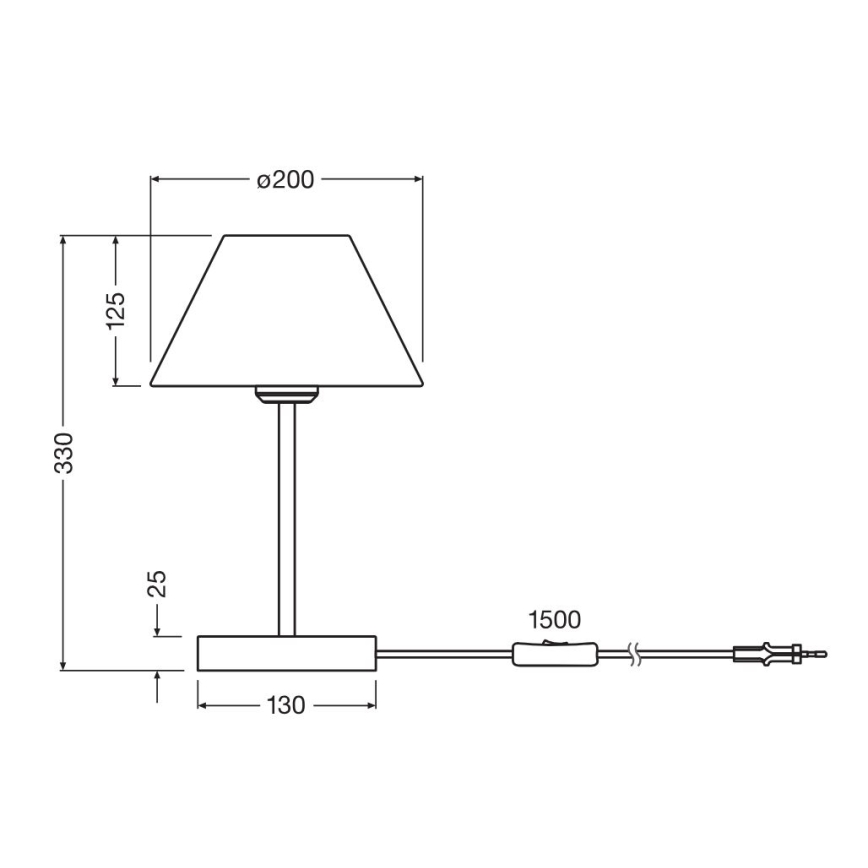 Ledvance - Eπιτραπέζιο φωτιστικό DECOR RAFFIA 1xE27/15W/230V ίνες raffia