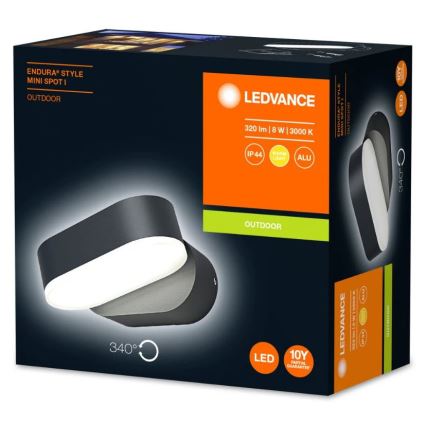 Ledvance - Φως τοίχου εξωτερικού χώρου LED ENDURA LED/8W/230V IP44